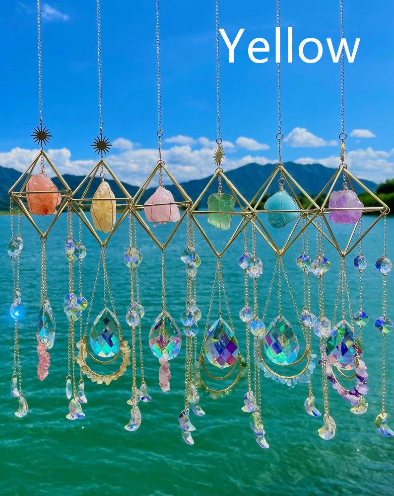 Aurora Crystal Prism Sun Catcher - Rainbow Window Decoration