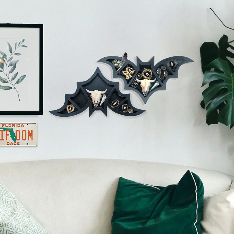 Halloween Bat Crystal Display Storage Rack - My Store