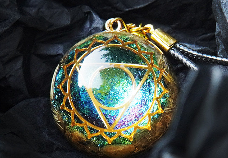 Jewel Titanium Crystal Hair Crystal Necklace - My Store