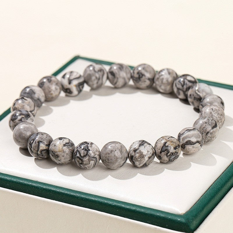 Natural Tiger Eye Agate Crystal Bracelet - Gemstone Jewelry