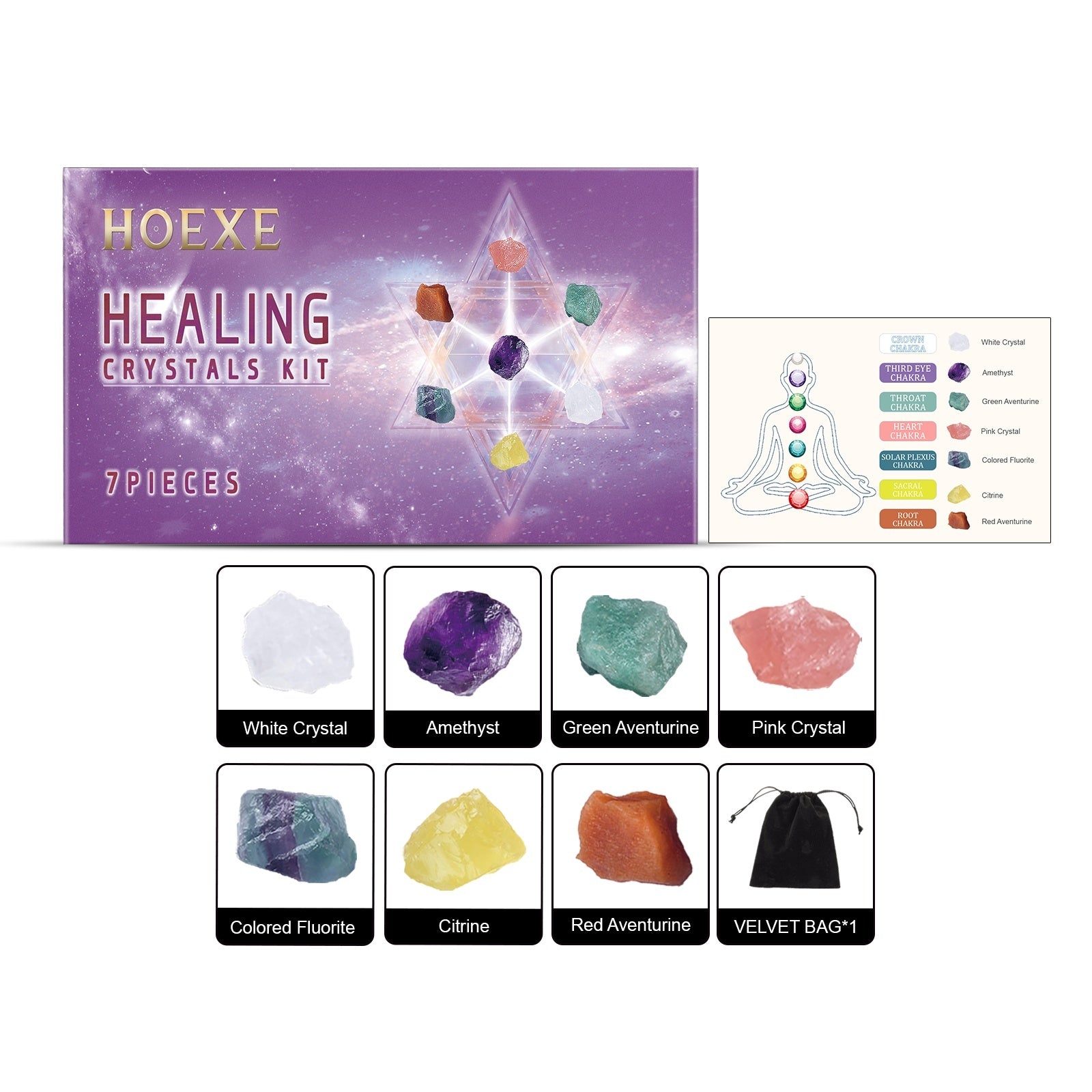 Healing Crystals Kit - My Store