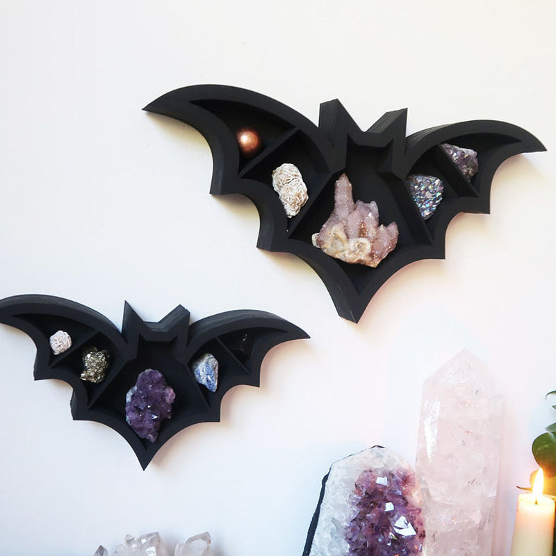 Halloween Bat Crystal Display Storage Rack - My Store