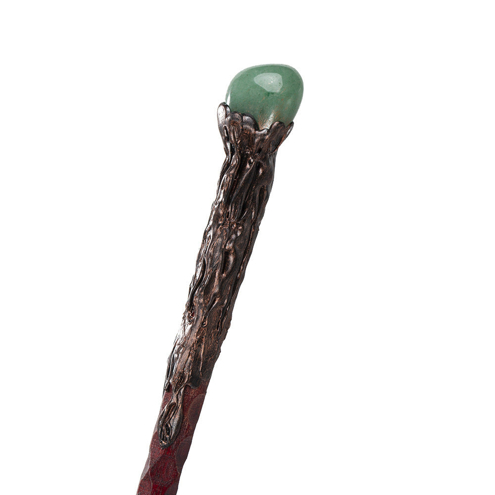Retro Natural Crystal Stone Magic Truncheon Magic Wand - My Store