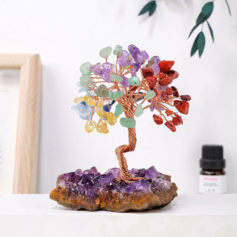 Crystal Flower Tree Home Crafts Ornaments - My Store