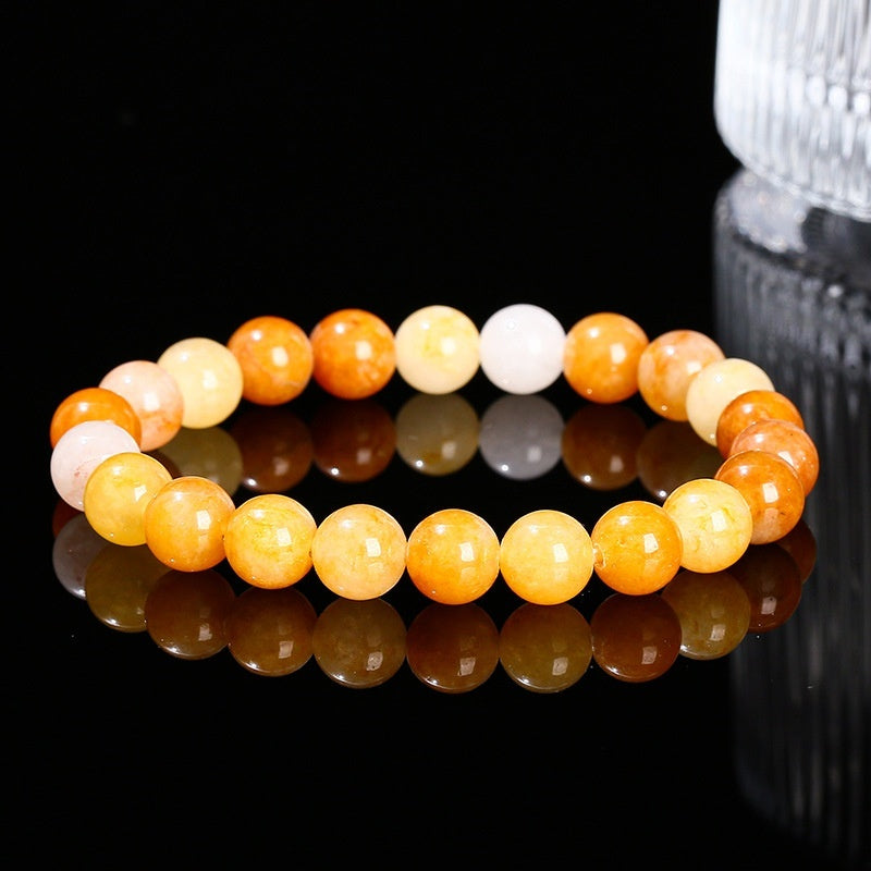 Natural Tiger Eye Agate Crystal Bracelet - Gemstone Jewelry
