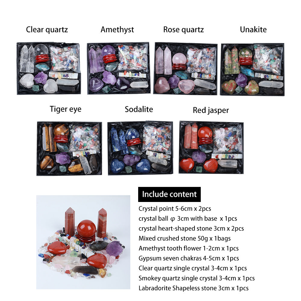 Crushed Stone Combination Energy Crystal Ball - My Store