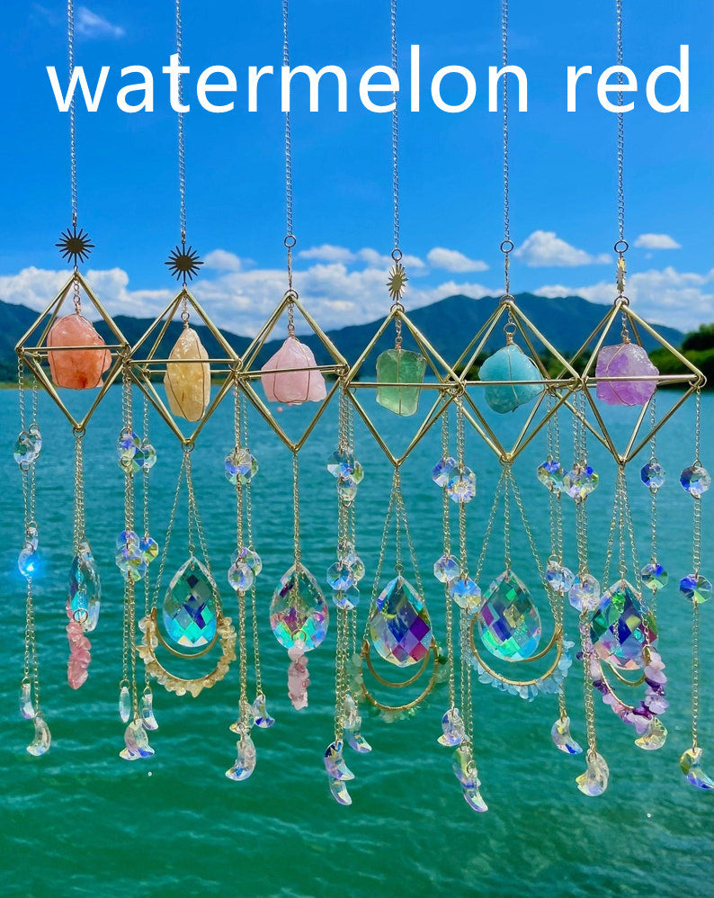 Aurora Crystal Prism Sun Catcher - Rainbow Window Decoration