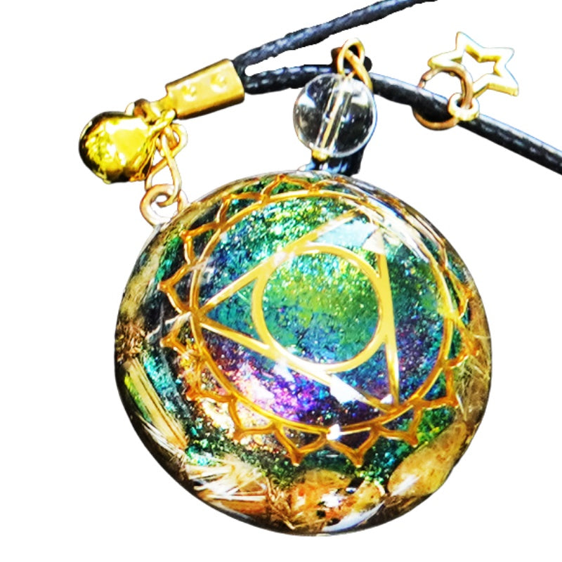 Jewel Titanium Crystal Hair Crystal Necklace - My Store