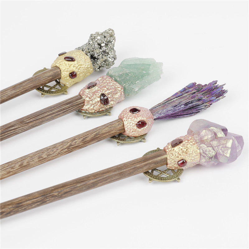 Creative Natural Crystal Mineral Stone Magic Wand - My Store
