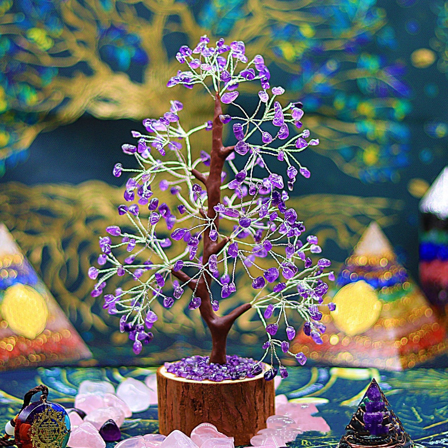 Crystal Tree Home Crafts Desktop Decoration - My Store