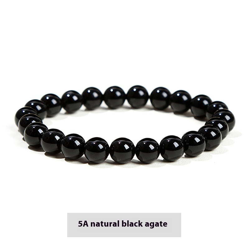 Natural Tiger Eye Agate Crystal Bracelet - Gemstone Jewelry