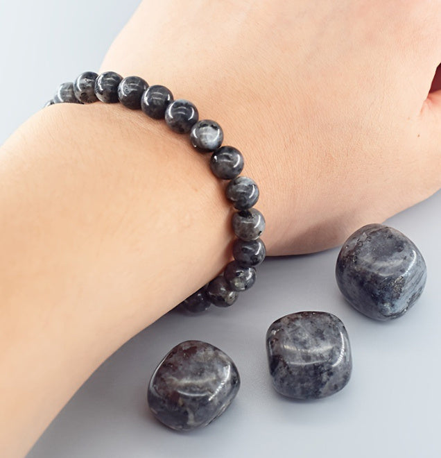 Natural Mixed Crystal Beaded Bracelet - Gemstone Jewelry