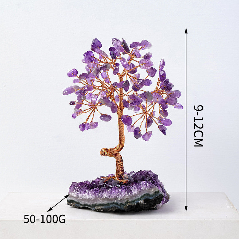 Crystal Flower Tree Home Crafts Ornaments - My Store
