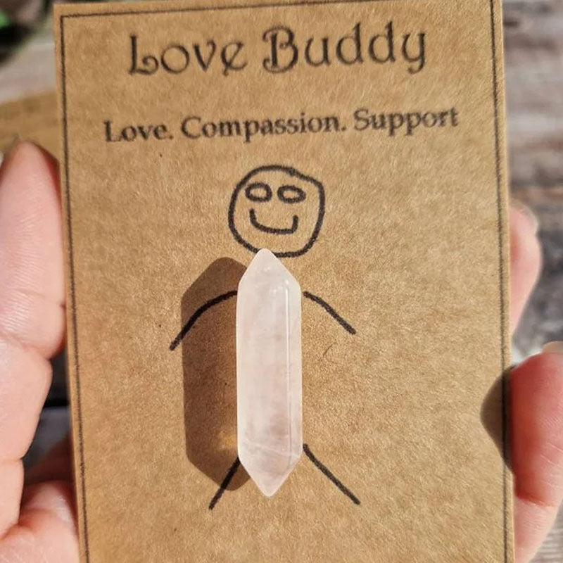 Healing crystal gift set packaging and presentation