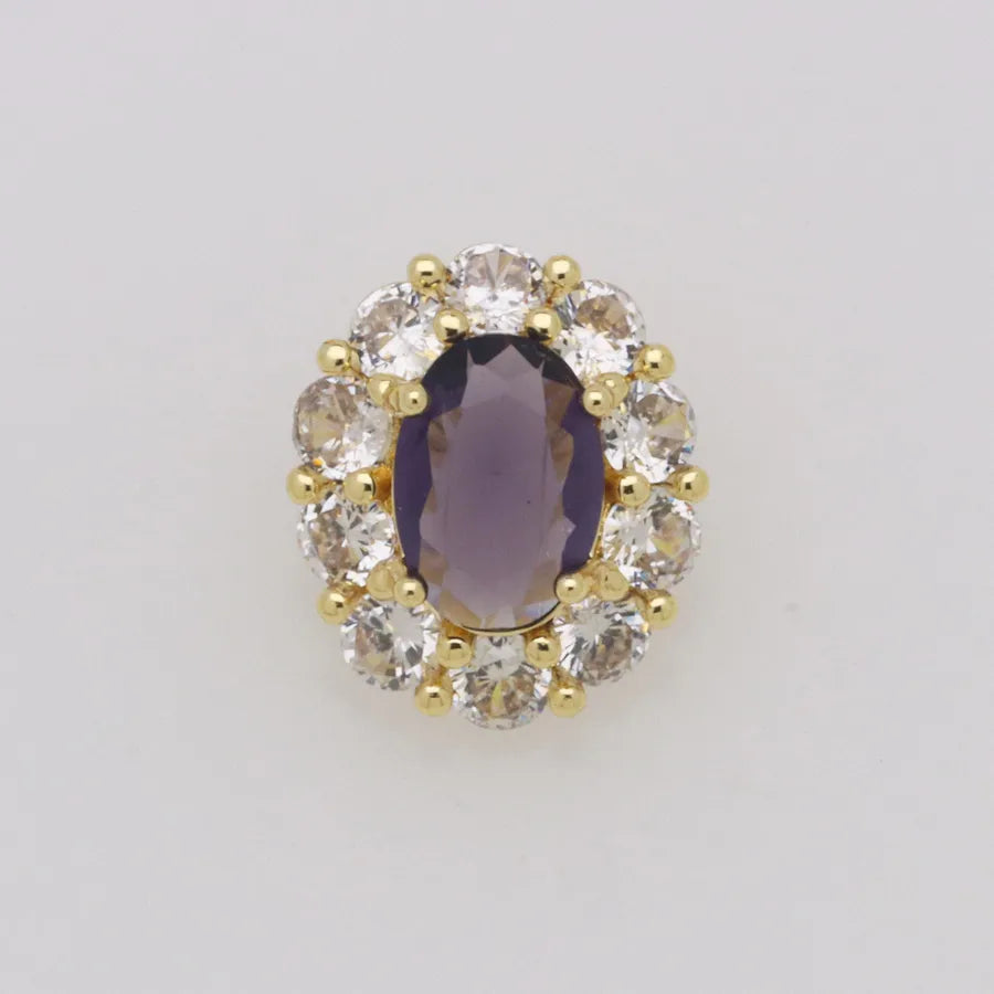 December Birthstone Valentine's Day Gift Personalized Fashion High-End Necklace Pendant 18K Color Retention Unisex Luxury Style - My Store