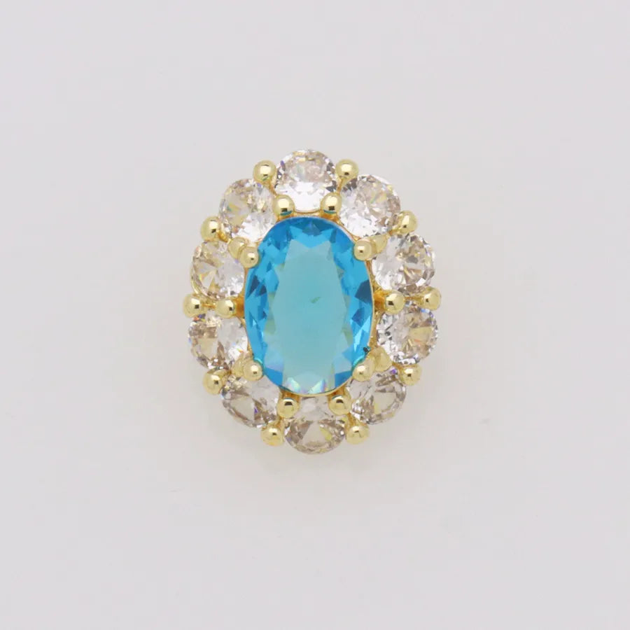 December Birthstone Valentine's Day Gift Personalized Fashion High-End Necklace Pendant 18K Color Retention Unisex Luxury Style - My Store