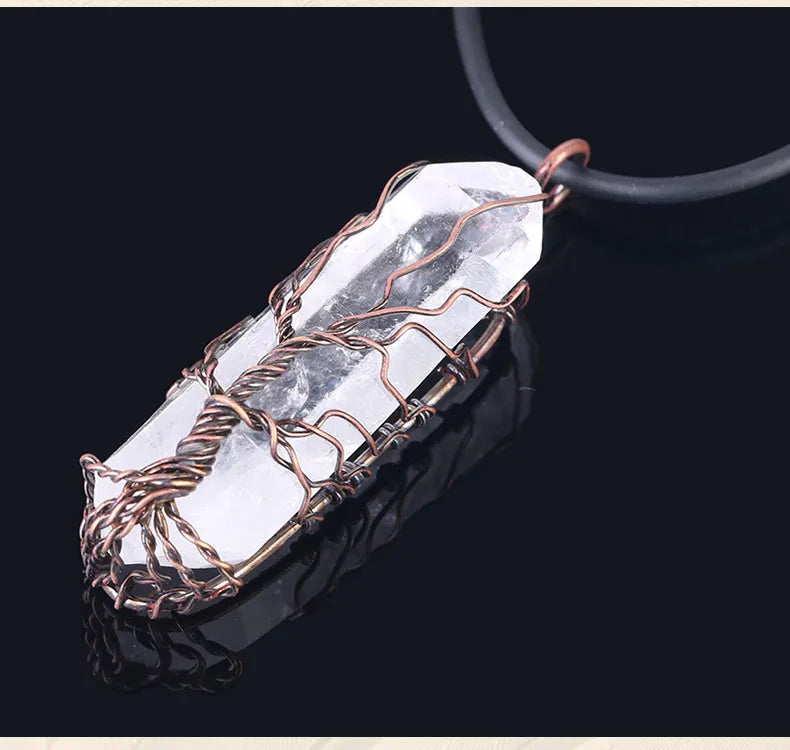 Crystal Pendant Necklace - My Store